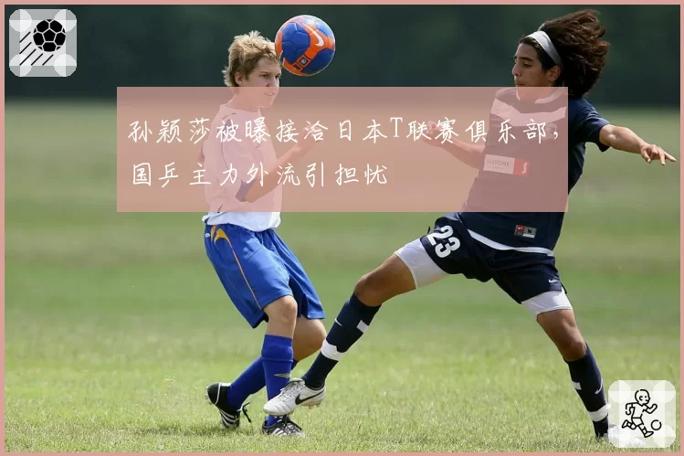 孙颖莎被曝接洽日本T联赛俱乐部,国乒主力外流引担忧