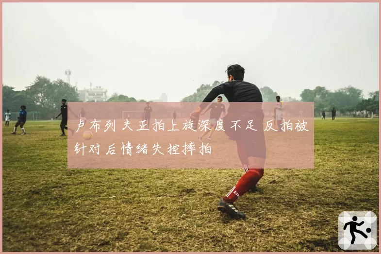 卢布列夫正拍上旋深度不足 反拍被针对后情绪失控摔拍
